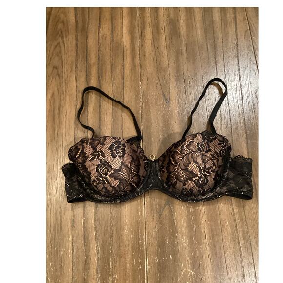 aubade rosessence moulded half cup bra 2kN04 size C34   34C MSRP $164 - Picture 2 of 6